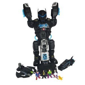 Imaginext DC Super Friends Bat-Tech Batbot  With Action Figures & Accessories